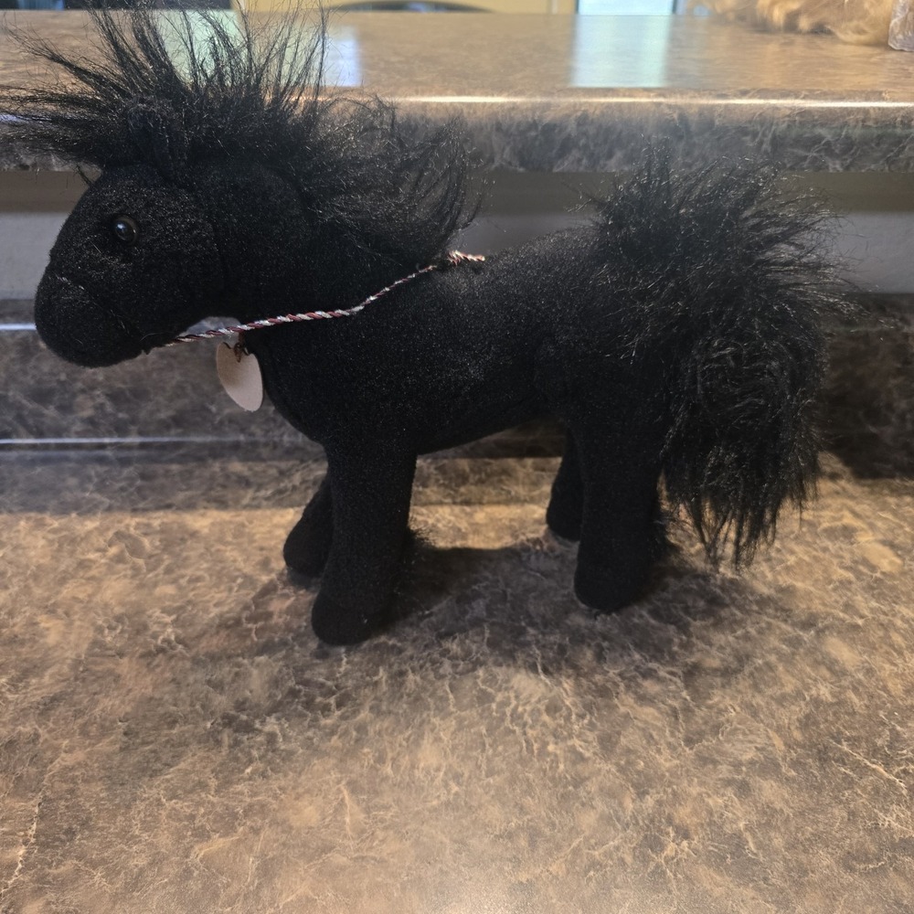 Breyer Black Horse Plush A Horse of My Very Own 12" Stuffed Pony w/ Tag
